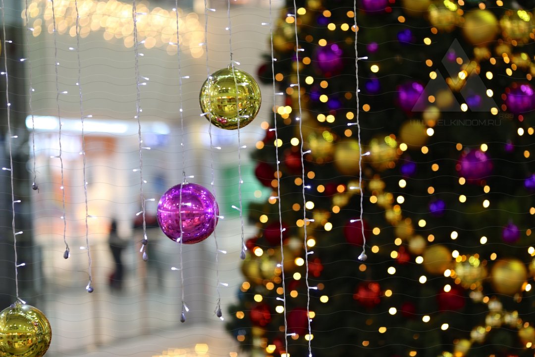 Ёлка Серебряный город
