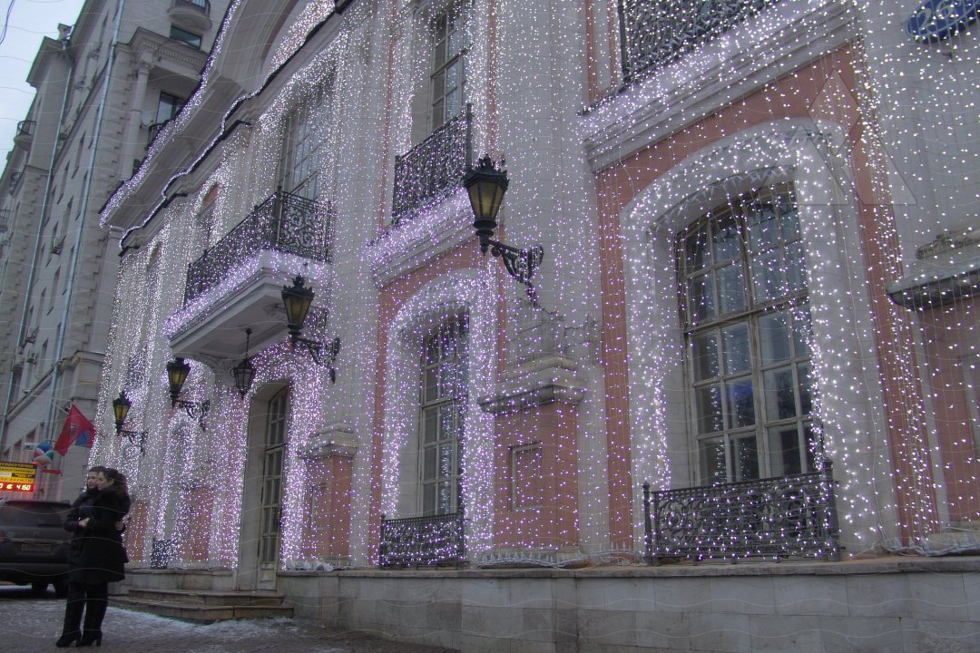 Ресторан Пушкин Зимой Фото