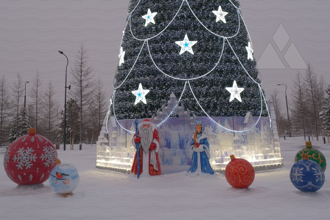 Ограждение с акрками у "Звёздной"